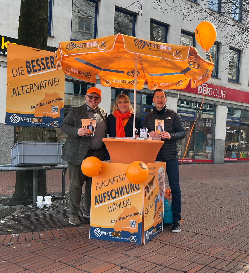 WerteUnion Infostand