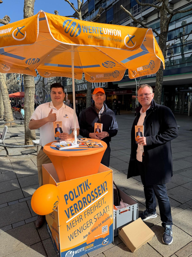 WerteUnion Infostand